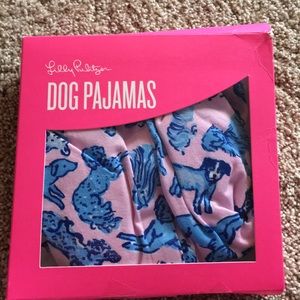 NWT Lilly Pulitzer dog pajamas large